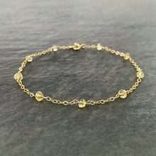 Load image into Gallery viewer, citrine bracelet gold
