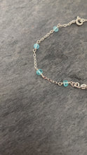 Load and play video in Gallery viewer, Birthstone Name Bracelet. Gold Custom Birthstone Name Bracelet
